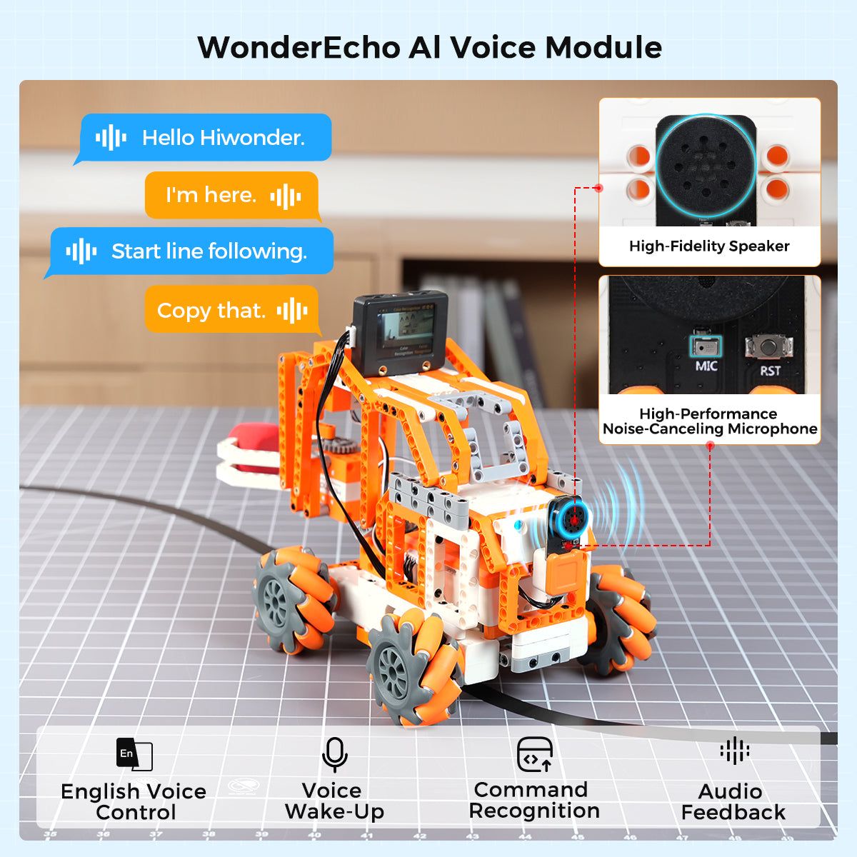 WonderEcho AI 음성 모듈